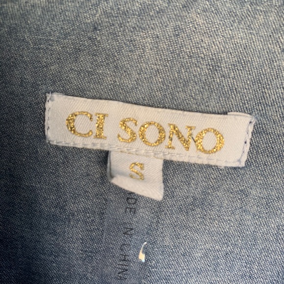 Denim quarter sleeve - Picture 2 of 4